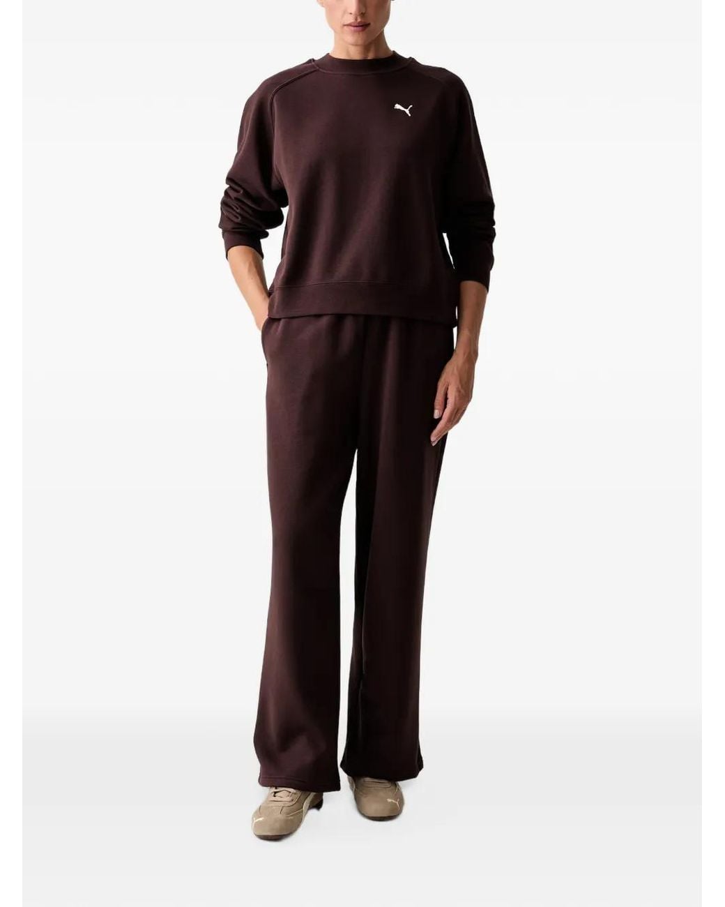 PUMA Black Survêtement Loungewear En Polaire