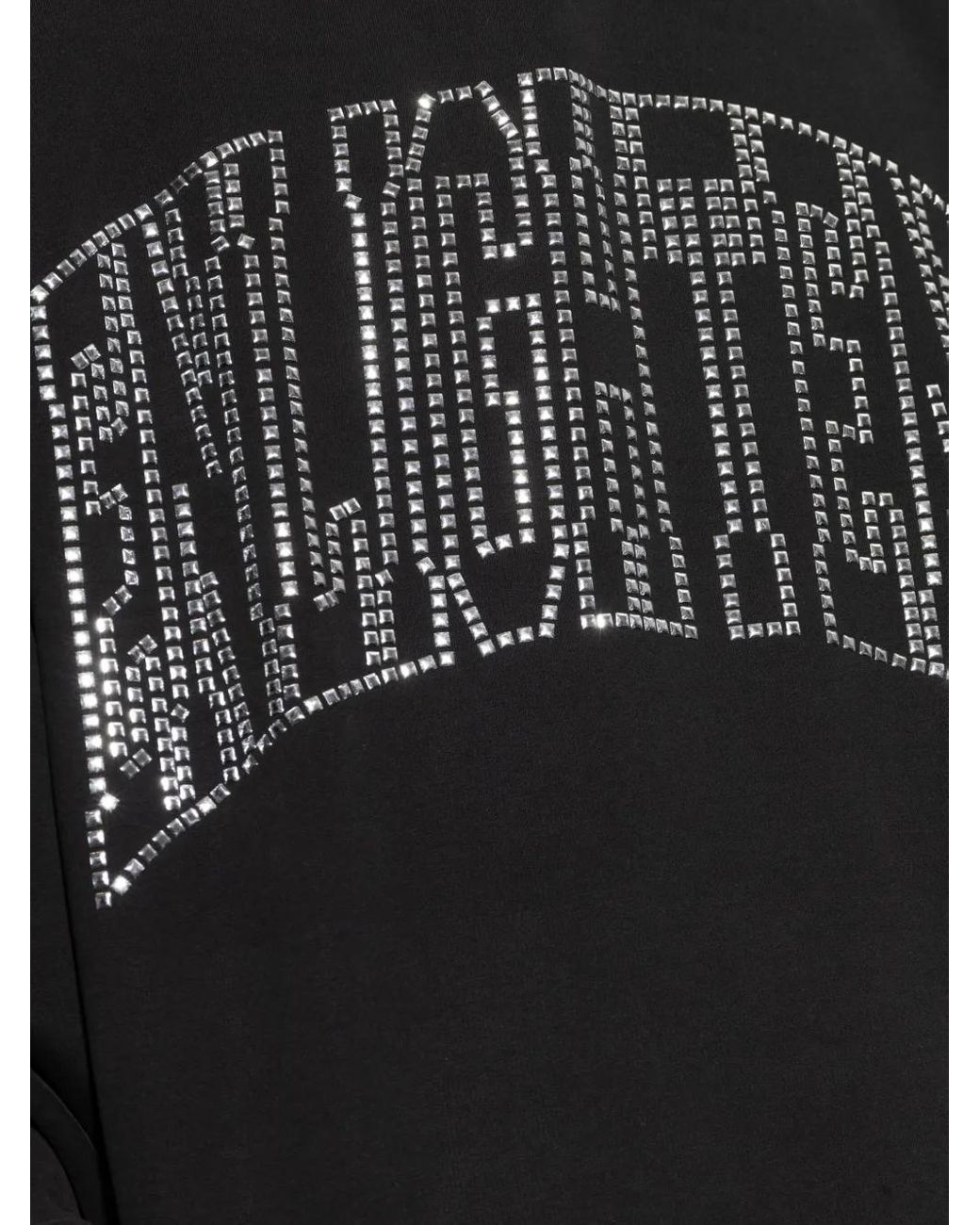 M I S B H V Black Enlighted Cropped Hoodie for men
