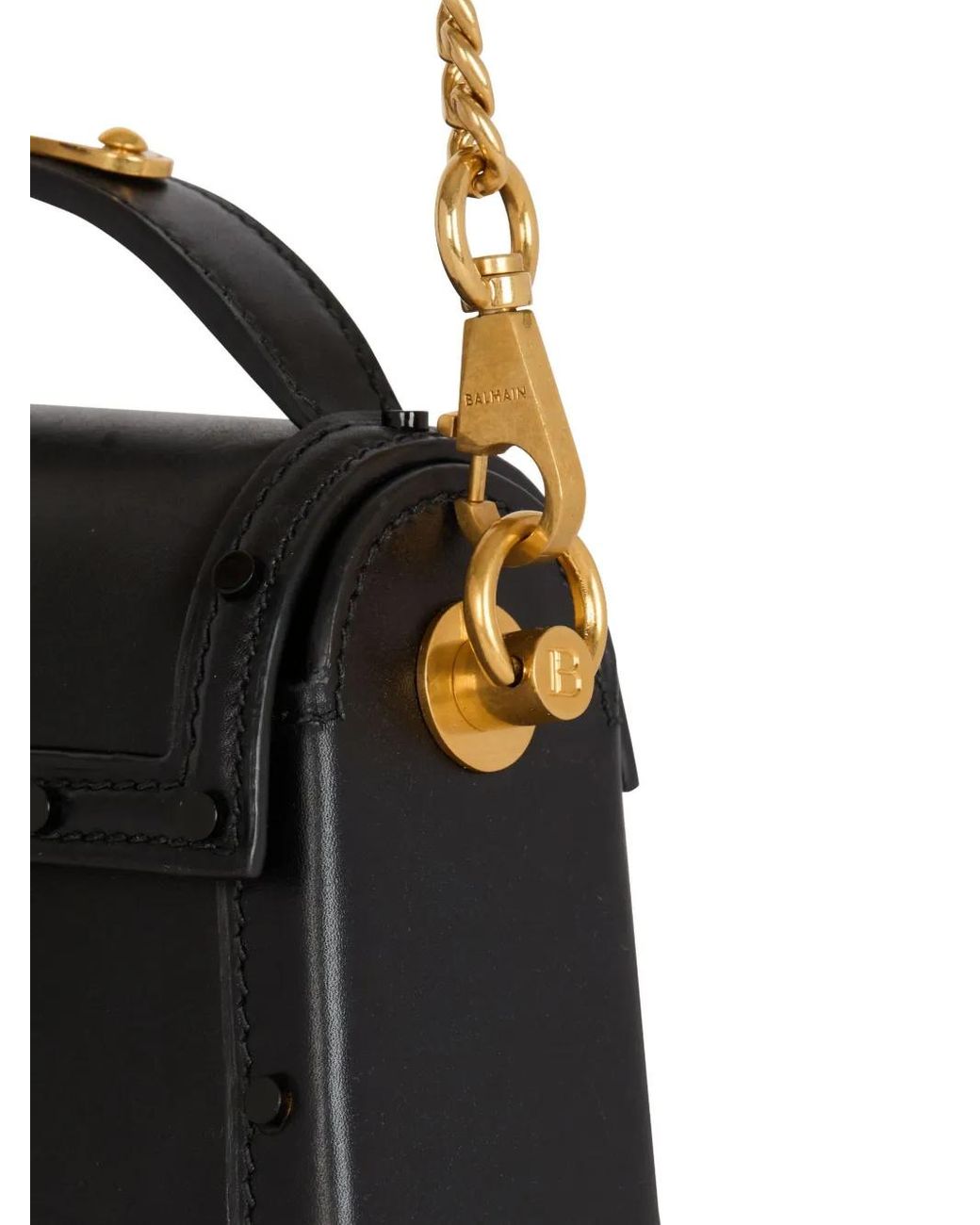 Balmain Black B-Buzz Dynasty Shoulder Bag
