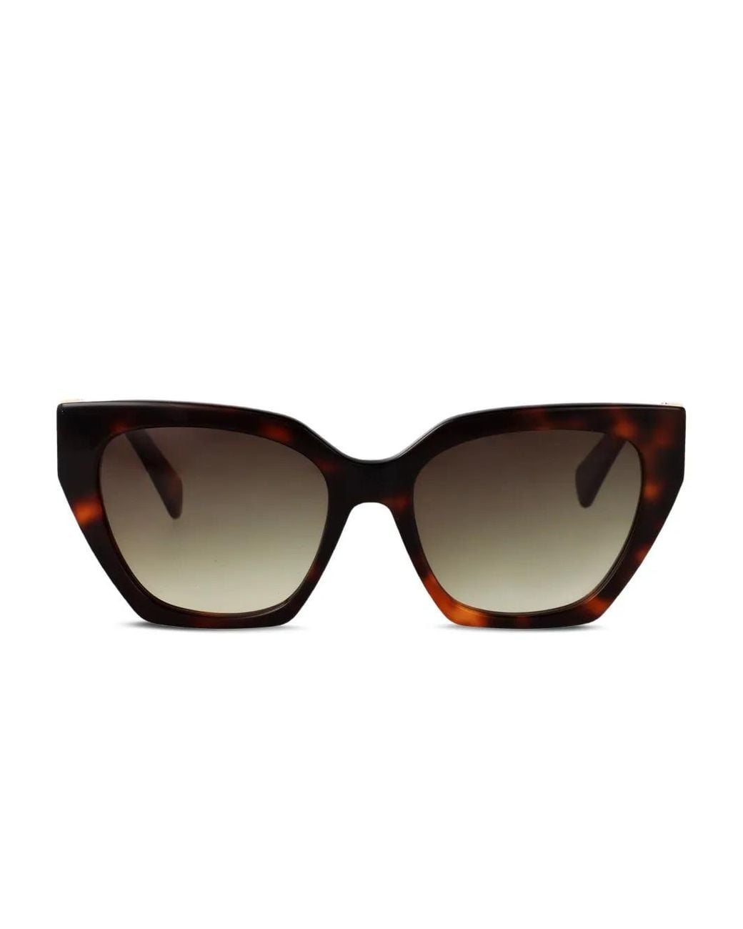 Liu Jo Brown Lj814Sr Tortoiseshell Cat-Eye Sunglasses