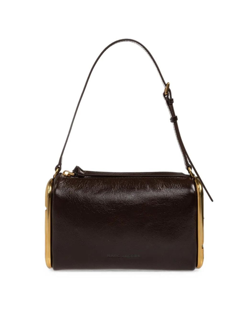 Marc Jacobs Black The Small Scene Logo-Debossed Leather Shoulder Bag