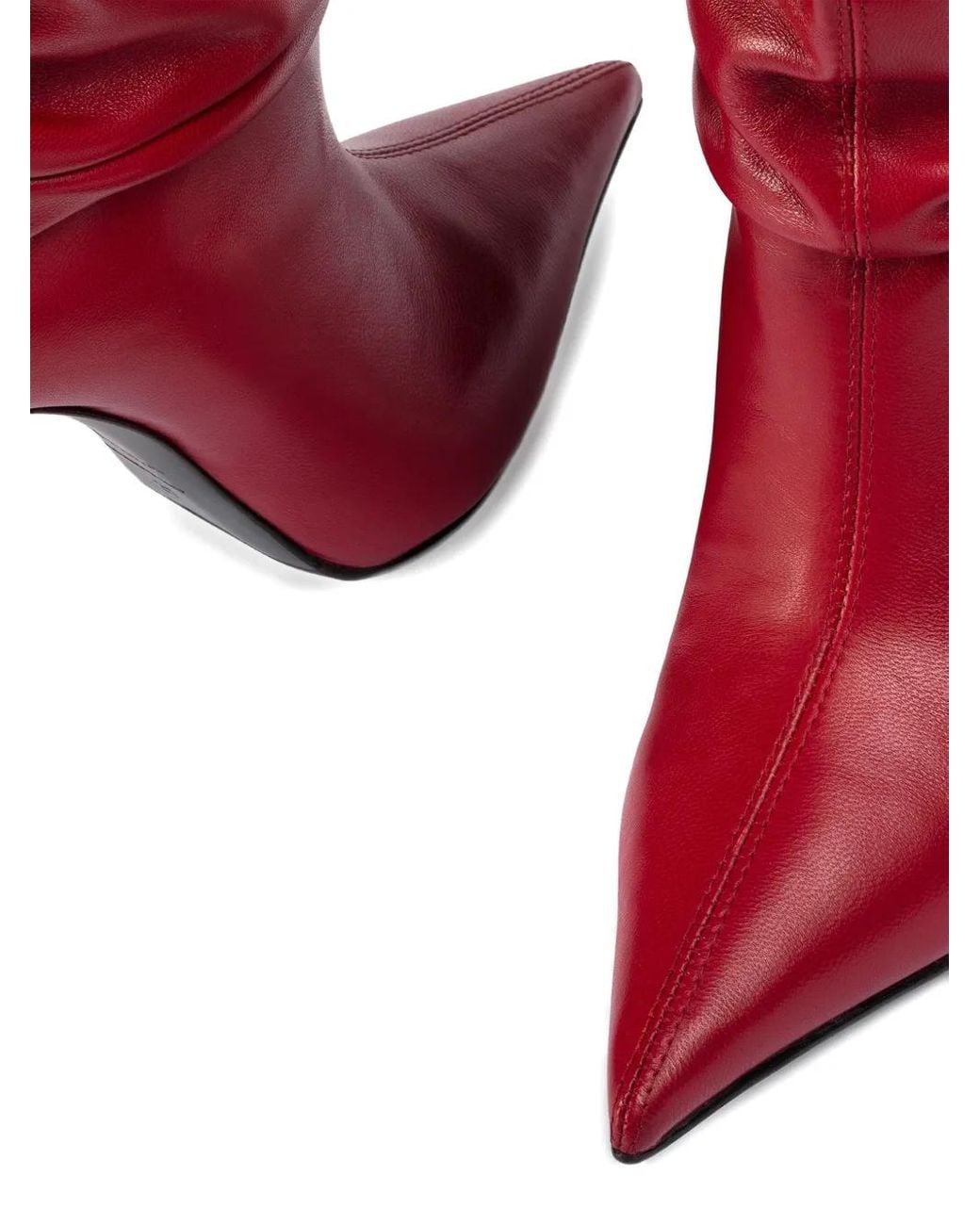 Le Silla Red 100Mm Bella Stiletto Boots