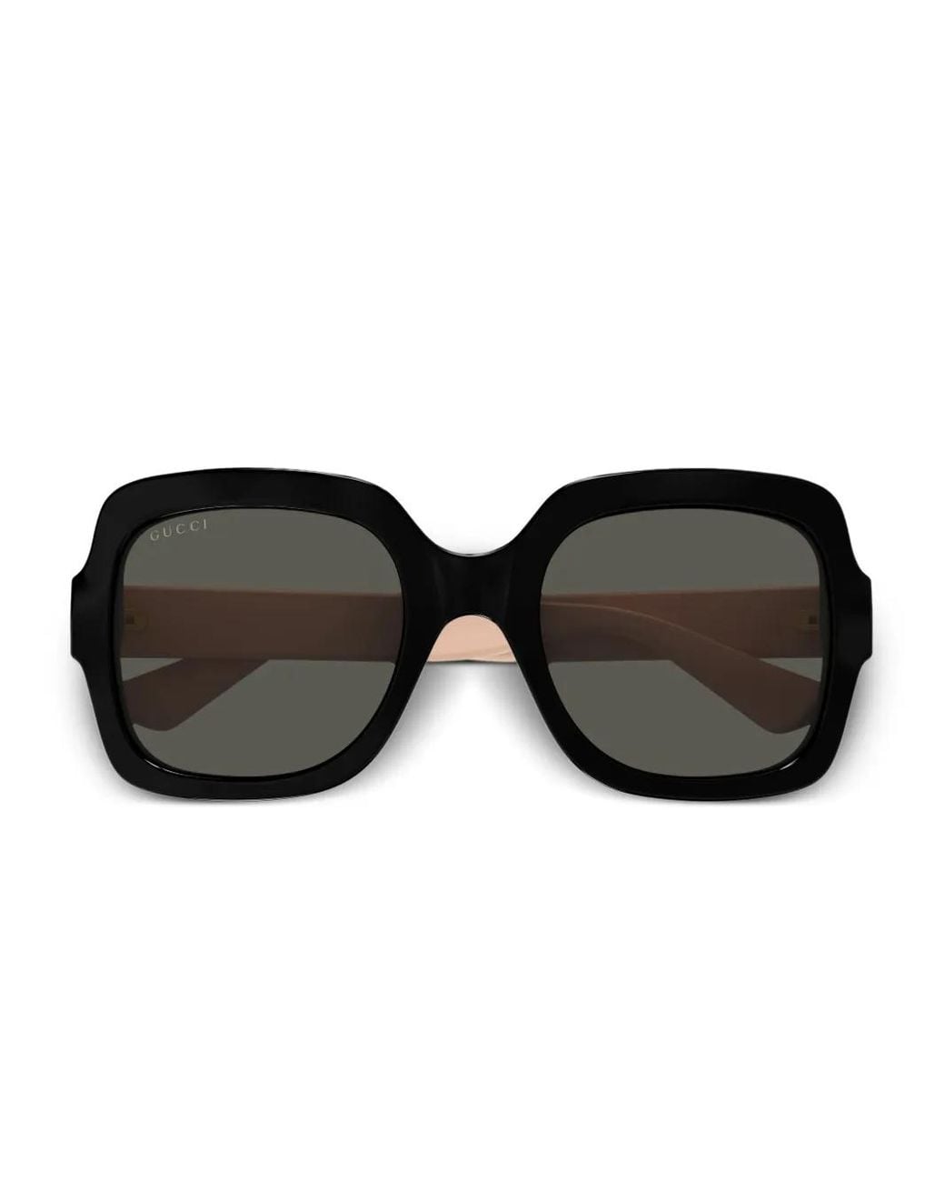 Gucci Black Oversize-Frame Sunglasses