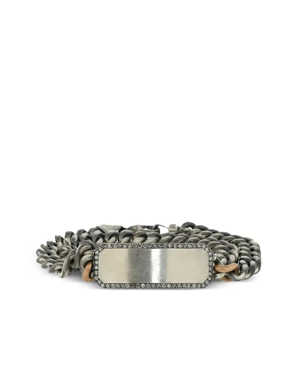Sylva & Cie Metallic 18K Rose Plate Wrap Rounds Bracelet