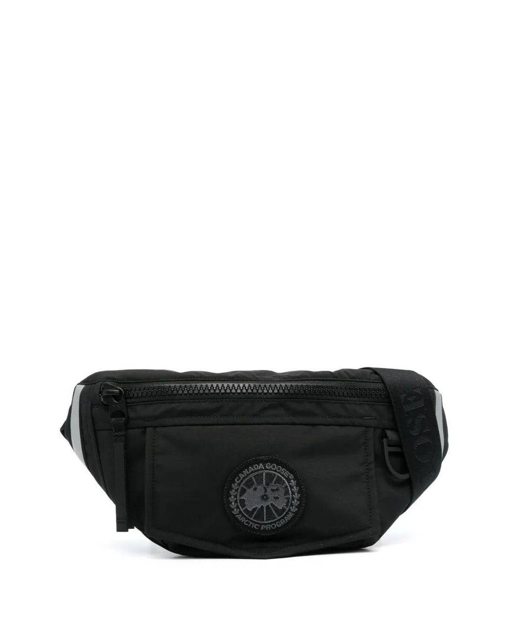 Canada Goose Black Cordura Waterproof Belt Bag