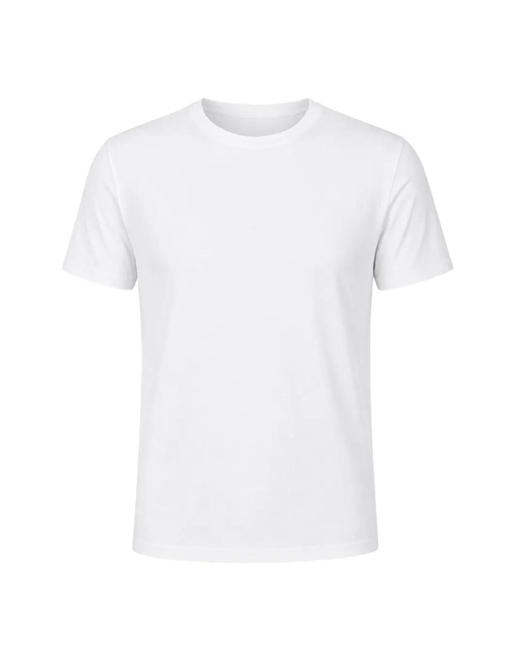 Handvaerk White Round-Neck T-Shirt for men