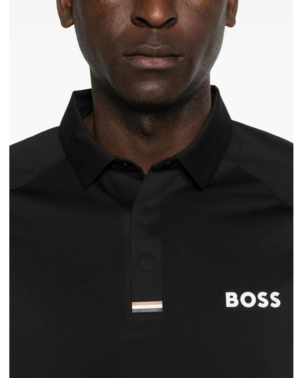 Boss Black Logo Polo Shirt for men