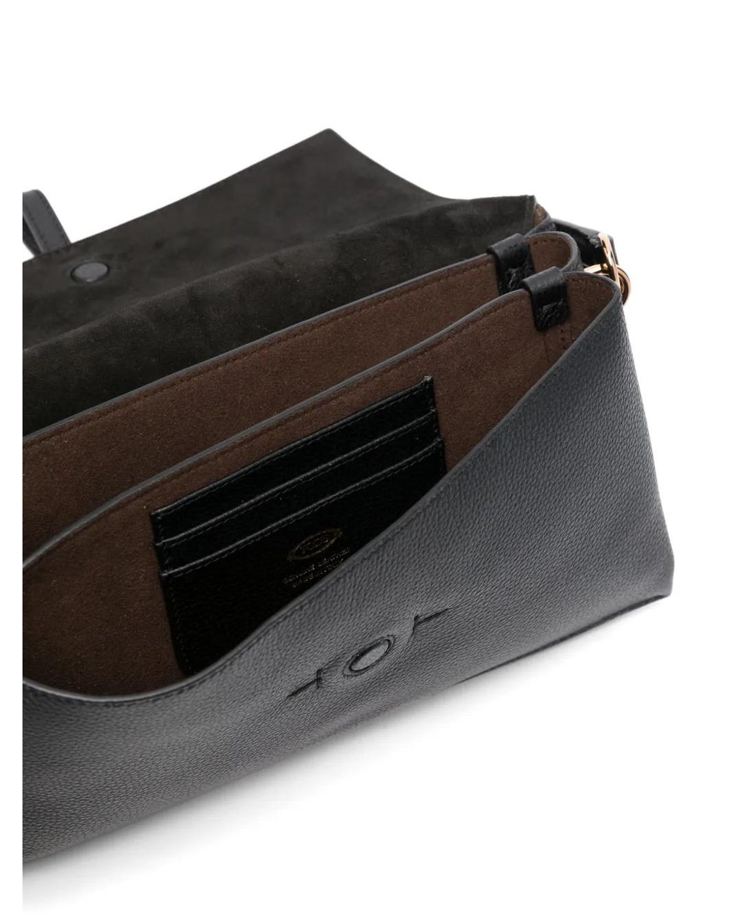 Tod's Black Mini T Timeless Cross Body Bag