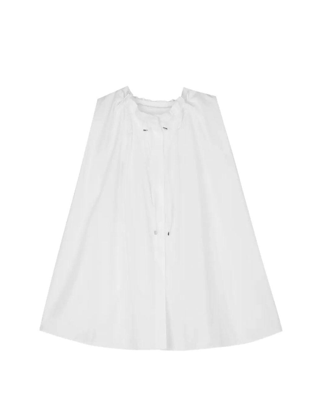 JNBY White Drawstring-Detail Blouse
