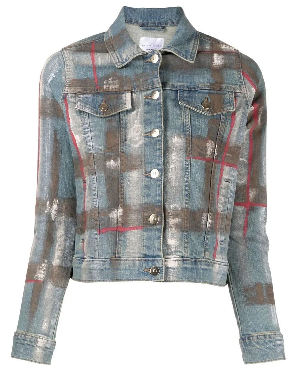 Madison Maison Denim Jack in het Blue