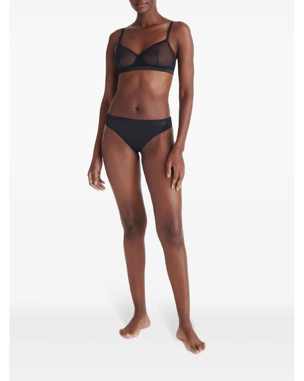 Eres Gray Diva Wireless Triangle Bra