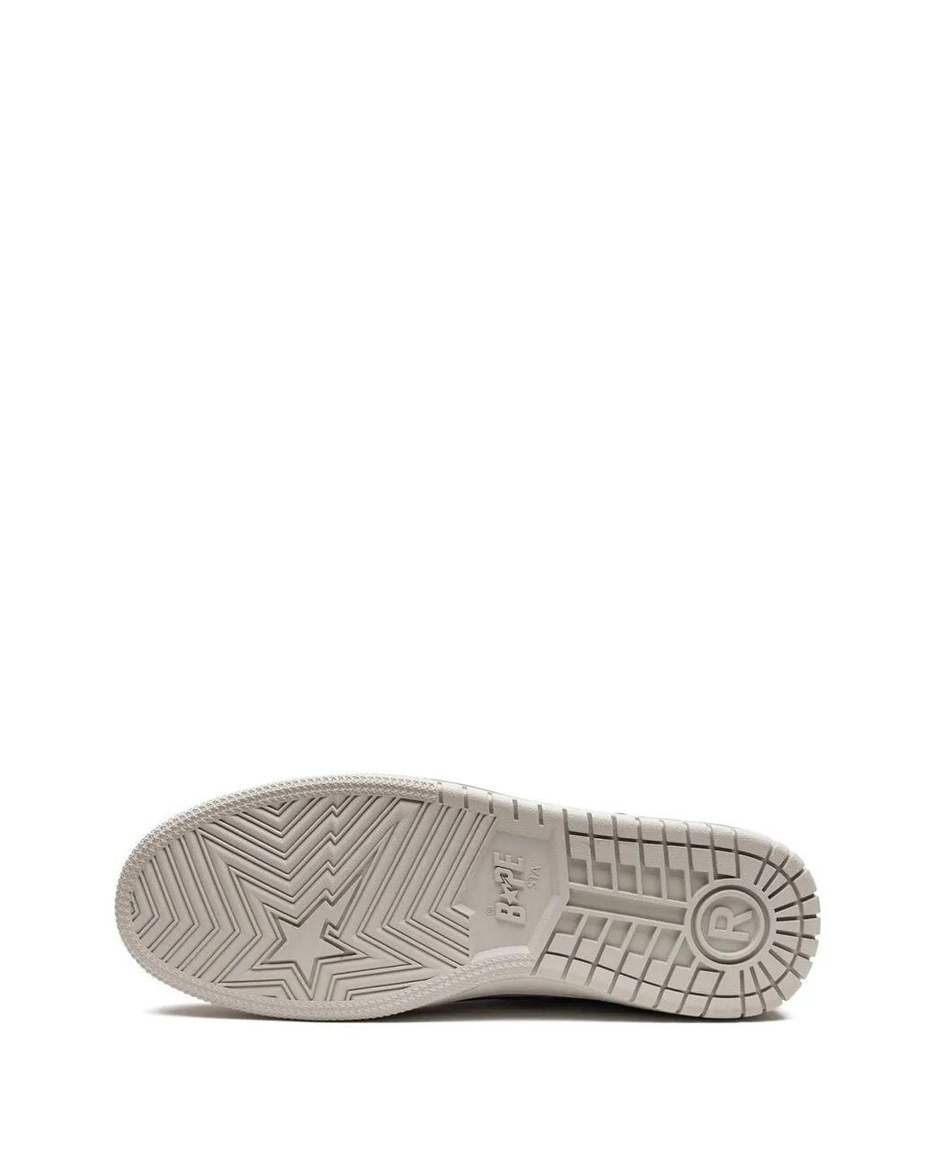 A Bathing Ape Black Sk8 Sta #4 M1 Darb" Sneakers