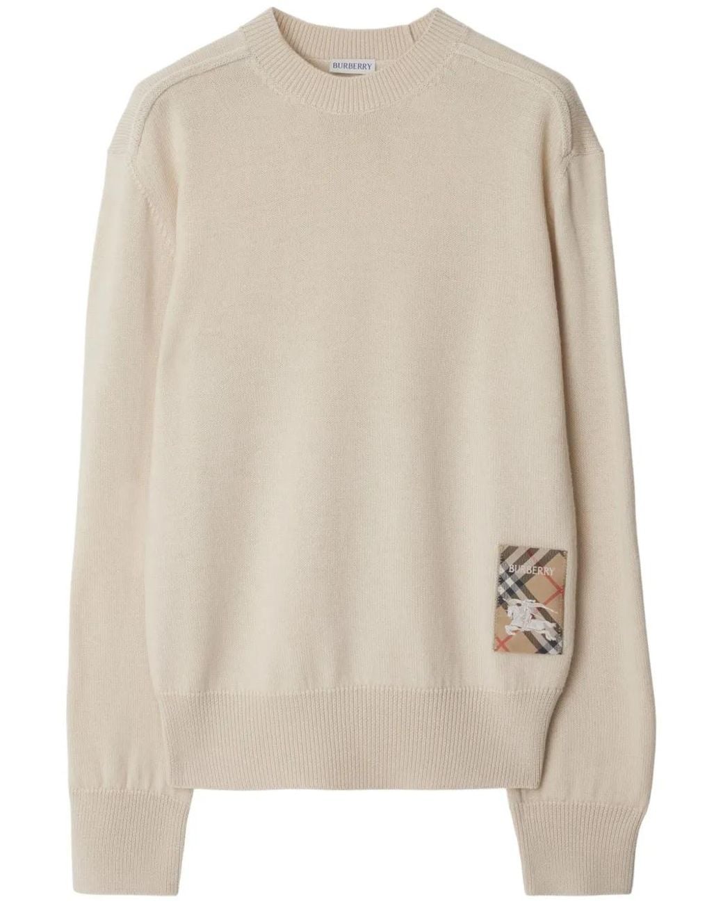 Burberry Natural "Check" Sweater