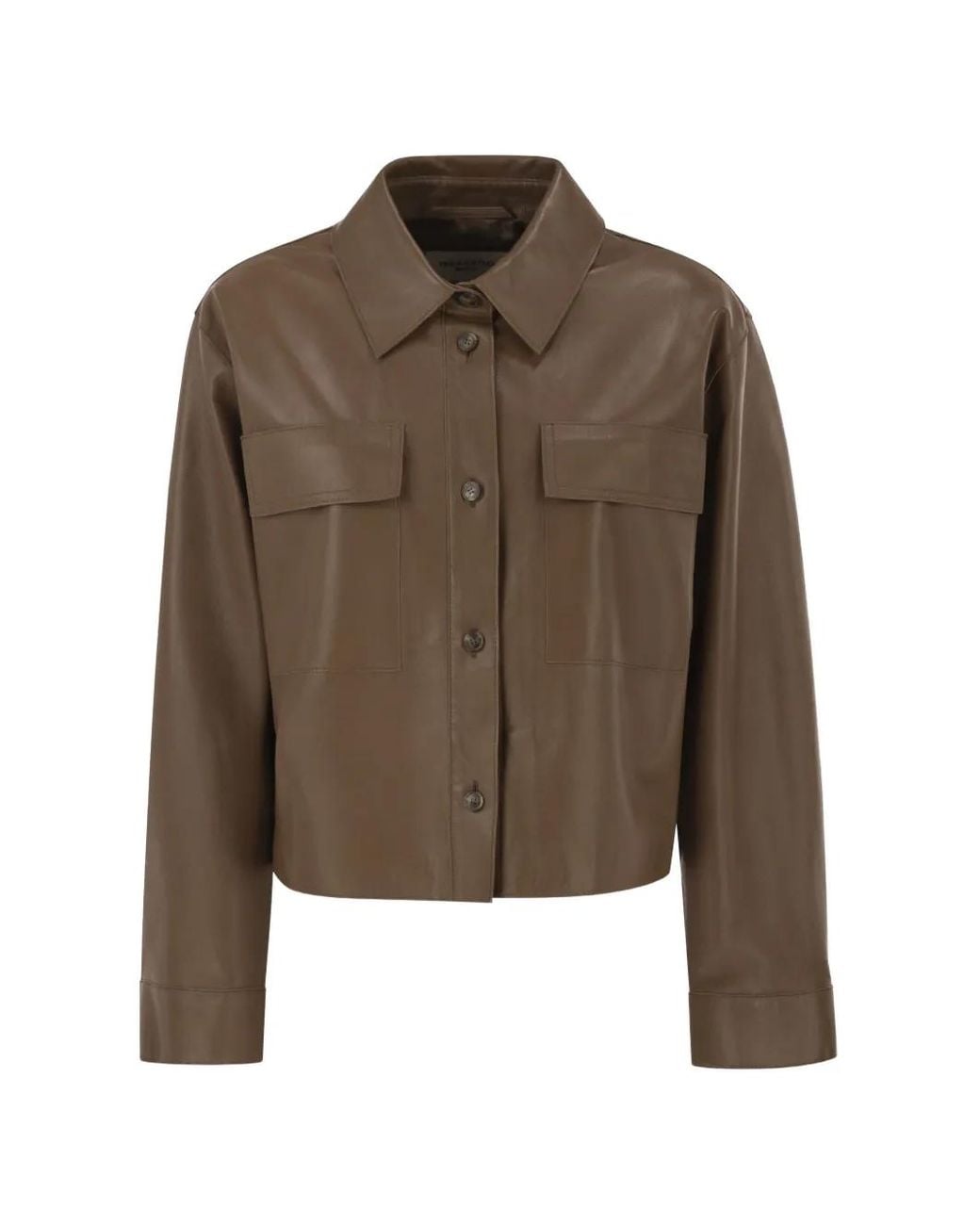 Weekend by Maxmara Brown Cropped Jacket