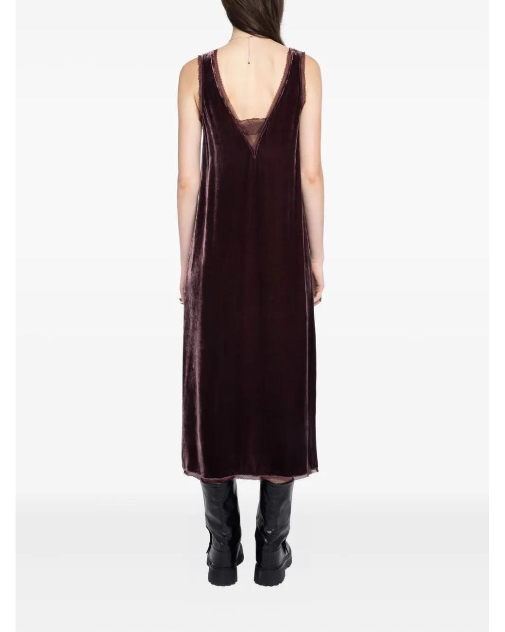 knee length dresses for ladies WW30757] Zadig & Voltaire
