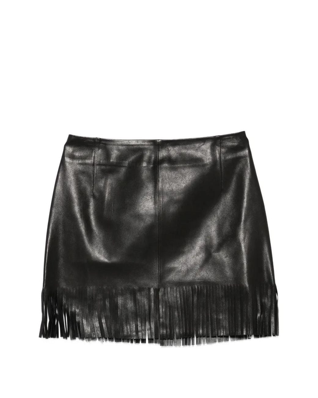 Nour Hammour Black Minijupe Coco À Franges