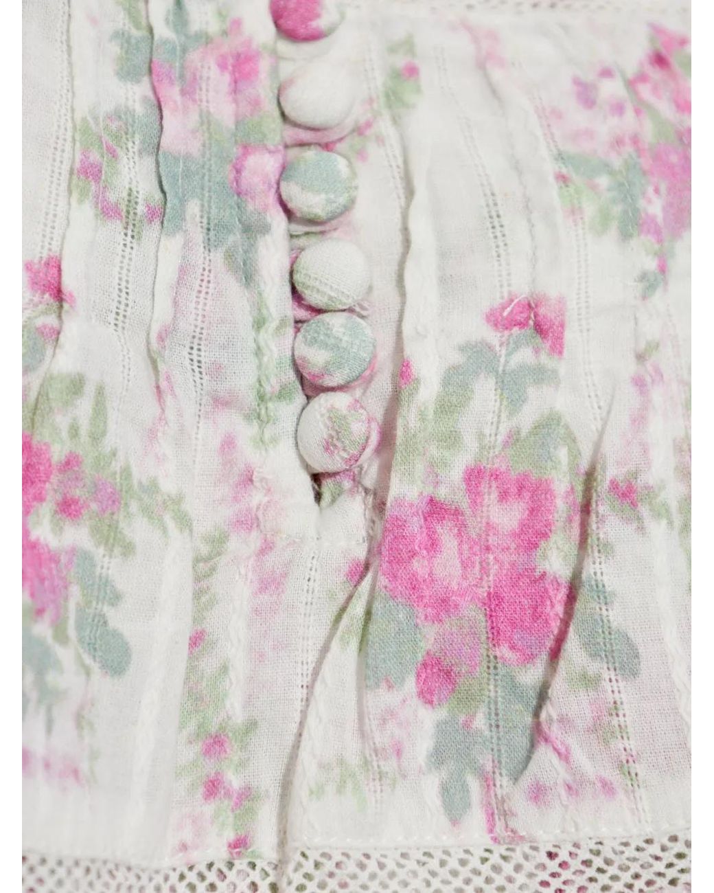 Top Novalee di LoveShackFancy in White