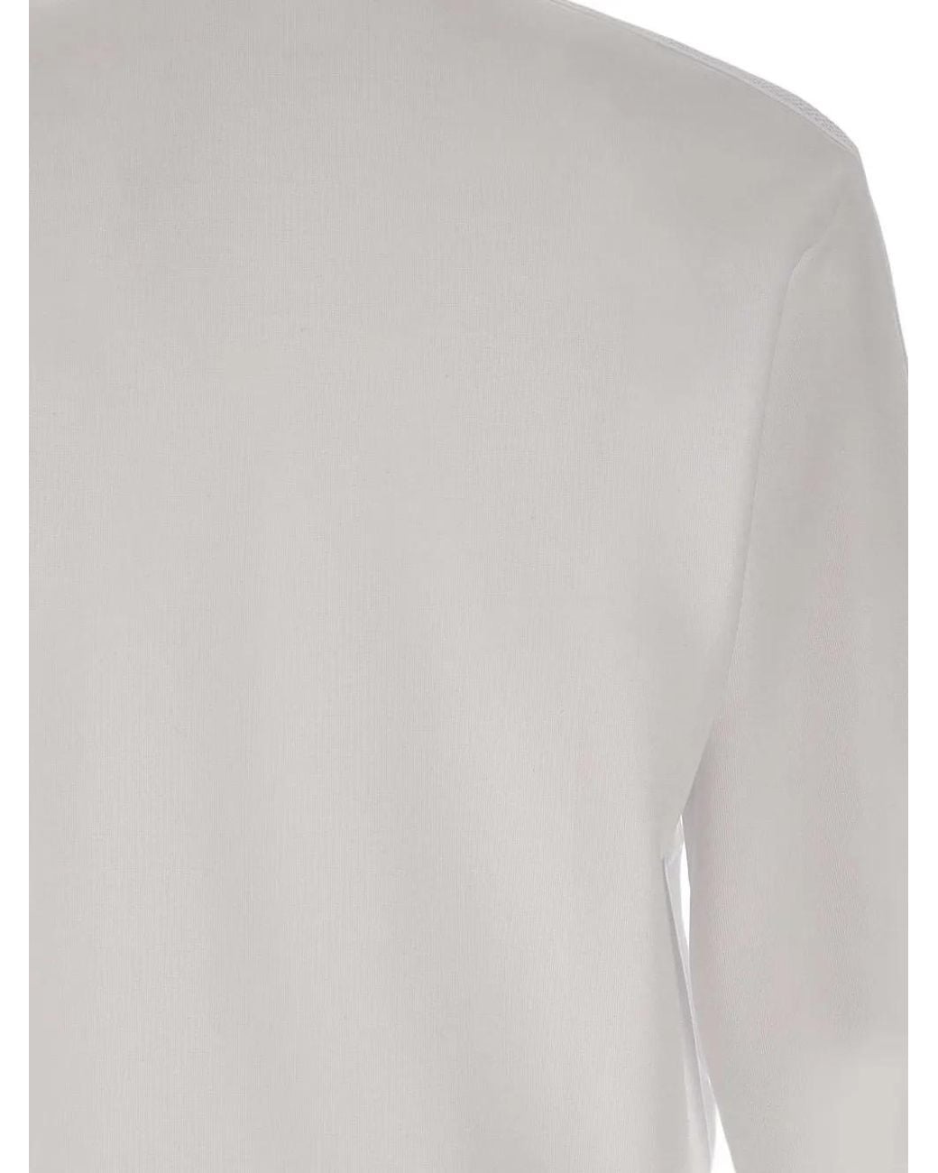 EA7 Sweater Met Logodetail En Rits in het Gray voor heren