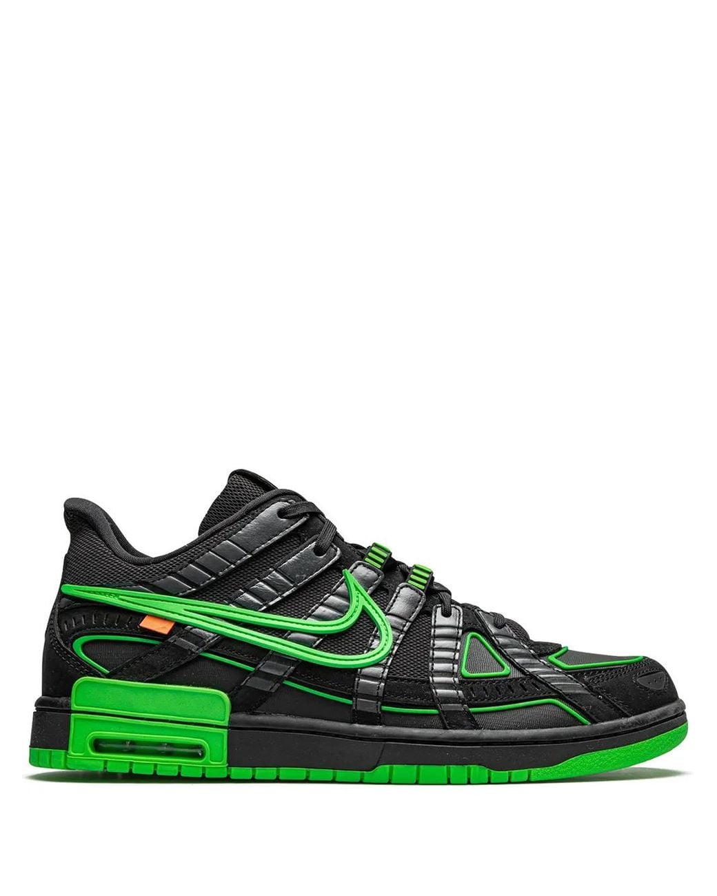 NIKE X OFF-WHITE Green Air Rubber Dunk Strike" Sneakers