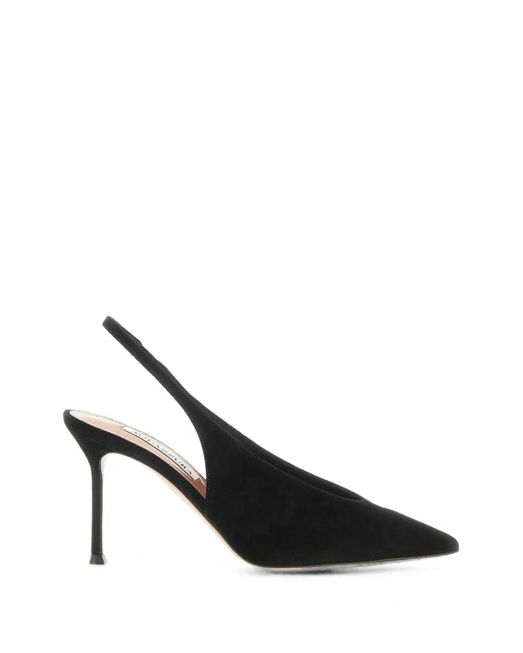 Aquazzura Black Voltaire Slingback Pumps