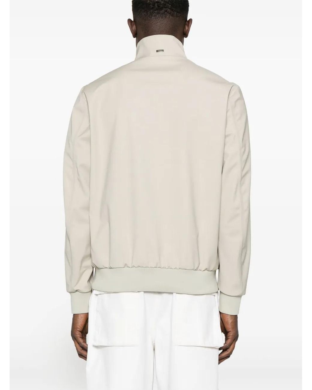 Herno White Virgin-Wool Jacket for men