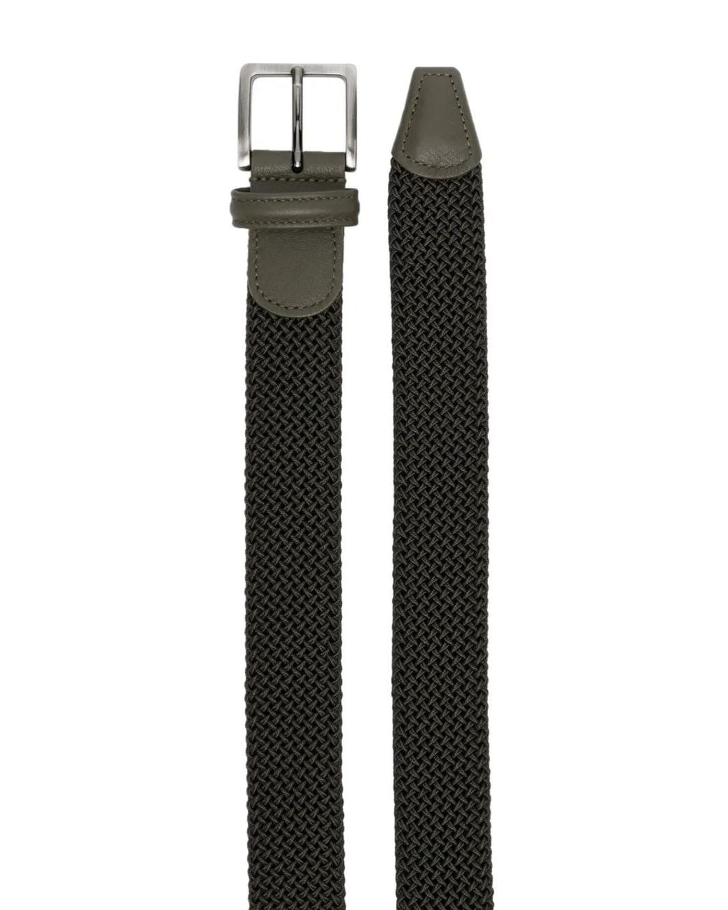 Andersons Black Elastic Woven Belt for men