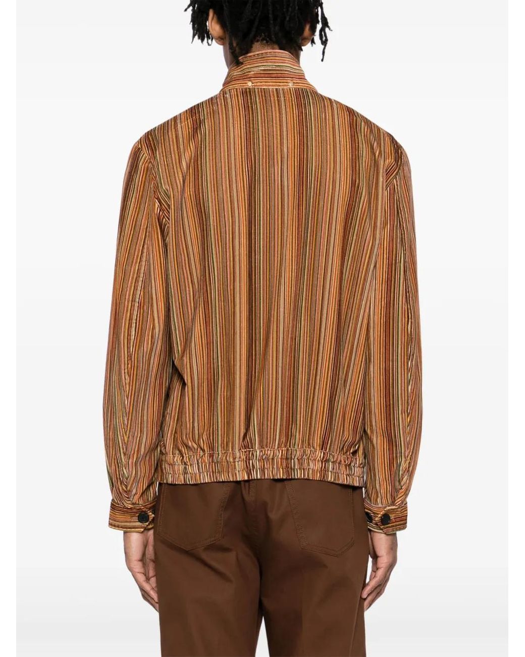 Paul Smith Brown Striped Jacket for men