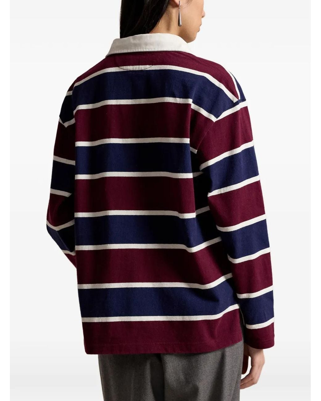 Polo Ralph Lauren Red Polo À Rayures