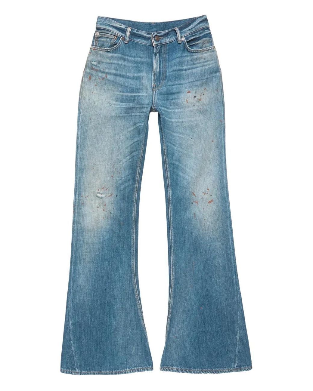 Acne Blue 2025F Fitted Jeans