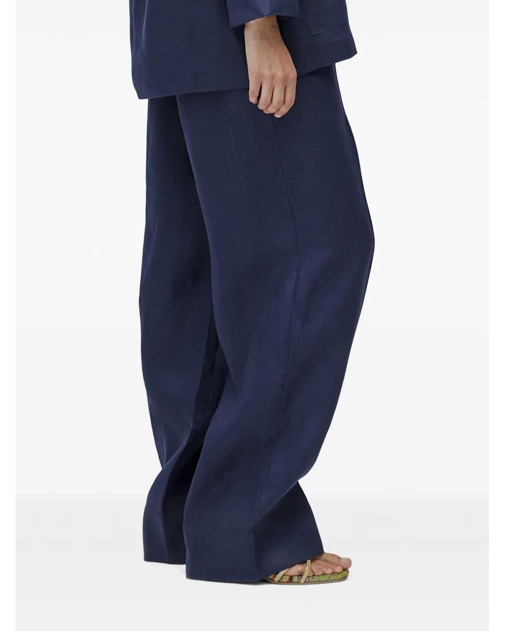 Sleeper Blue Drawstring Trousers