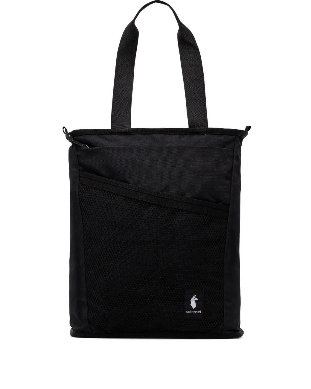 COTOPAXI Black Logo-Patch Backpack