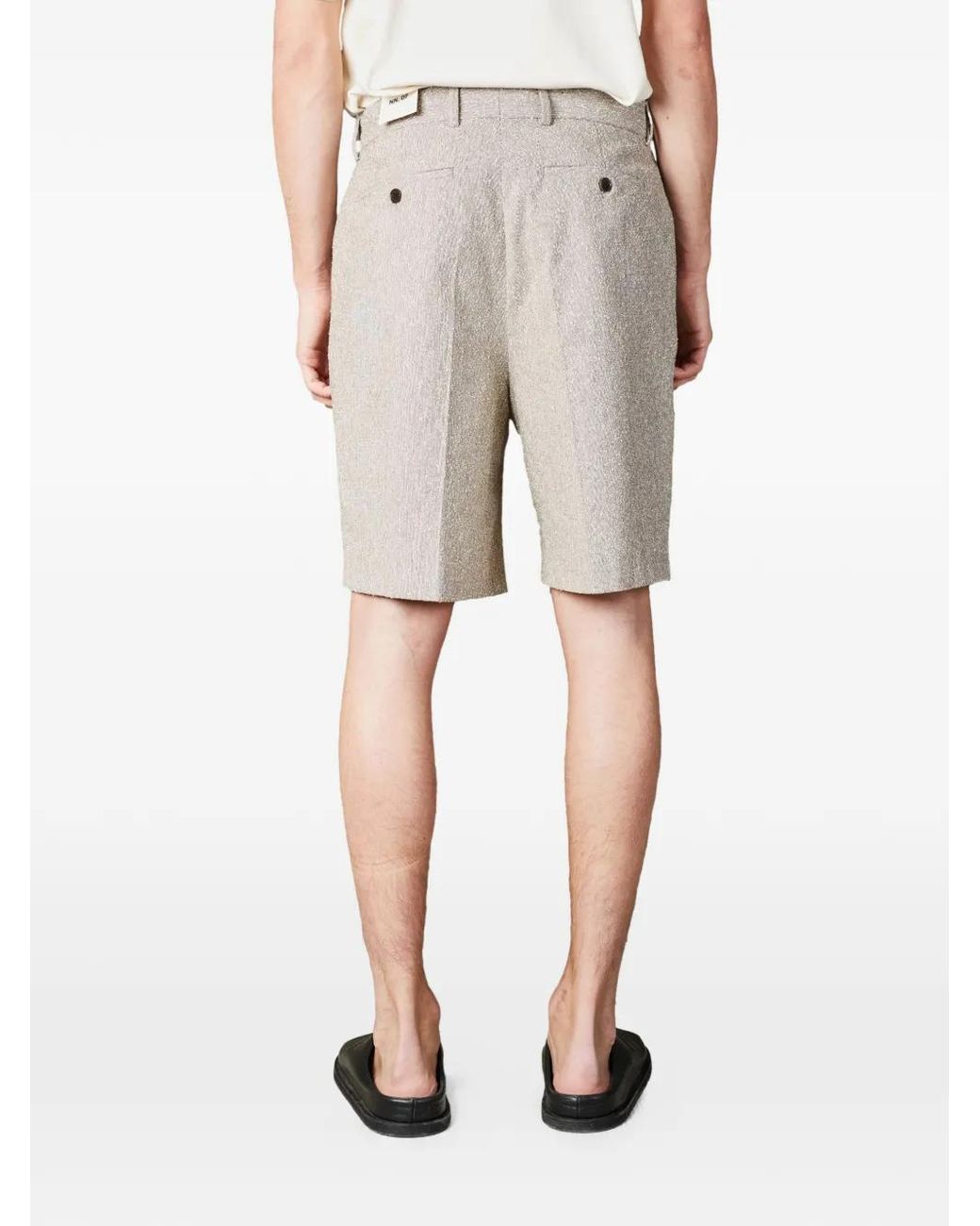 NN07 White Short Paw À Effet Chiné for men