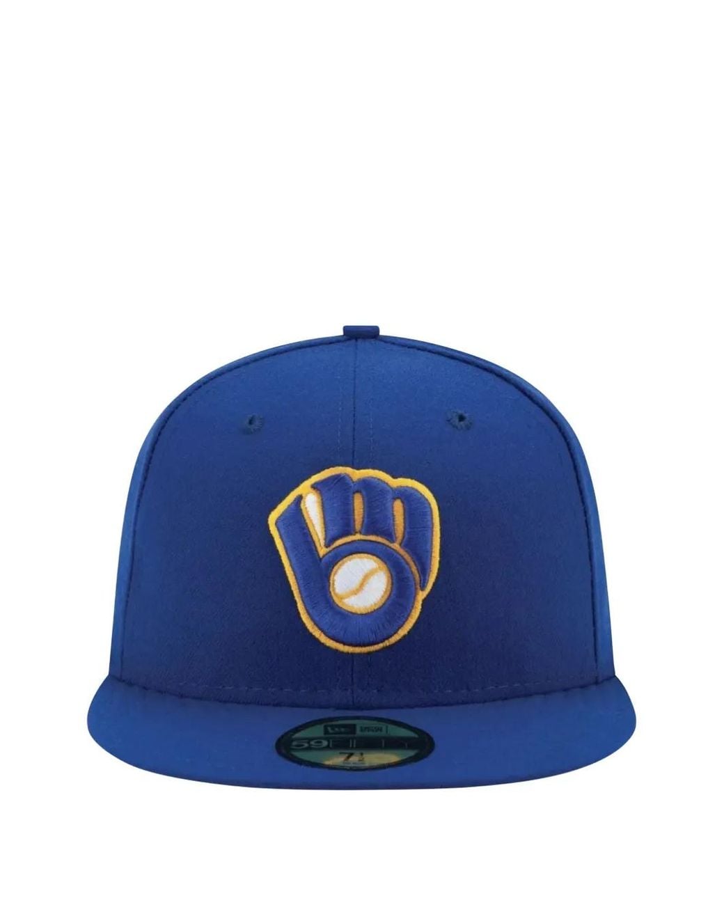 KTZ Blue X Milwaukee Brewers Mlb 59Fifty Cap