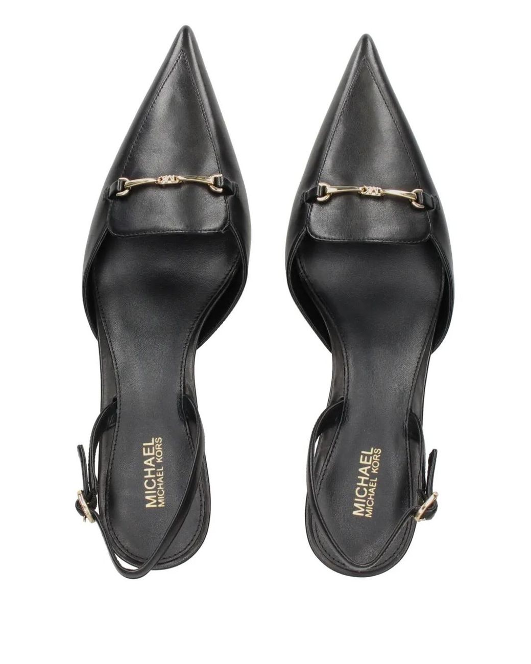 MICHAEL Michael Kors Black Lena Sling Back Pump
