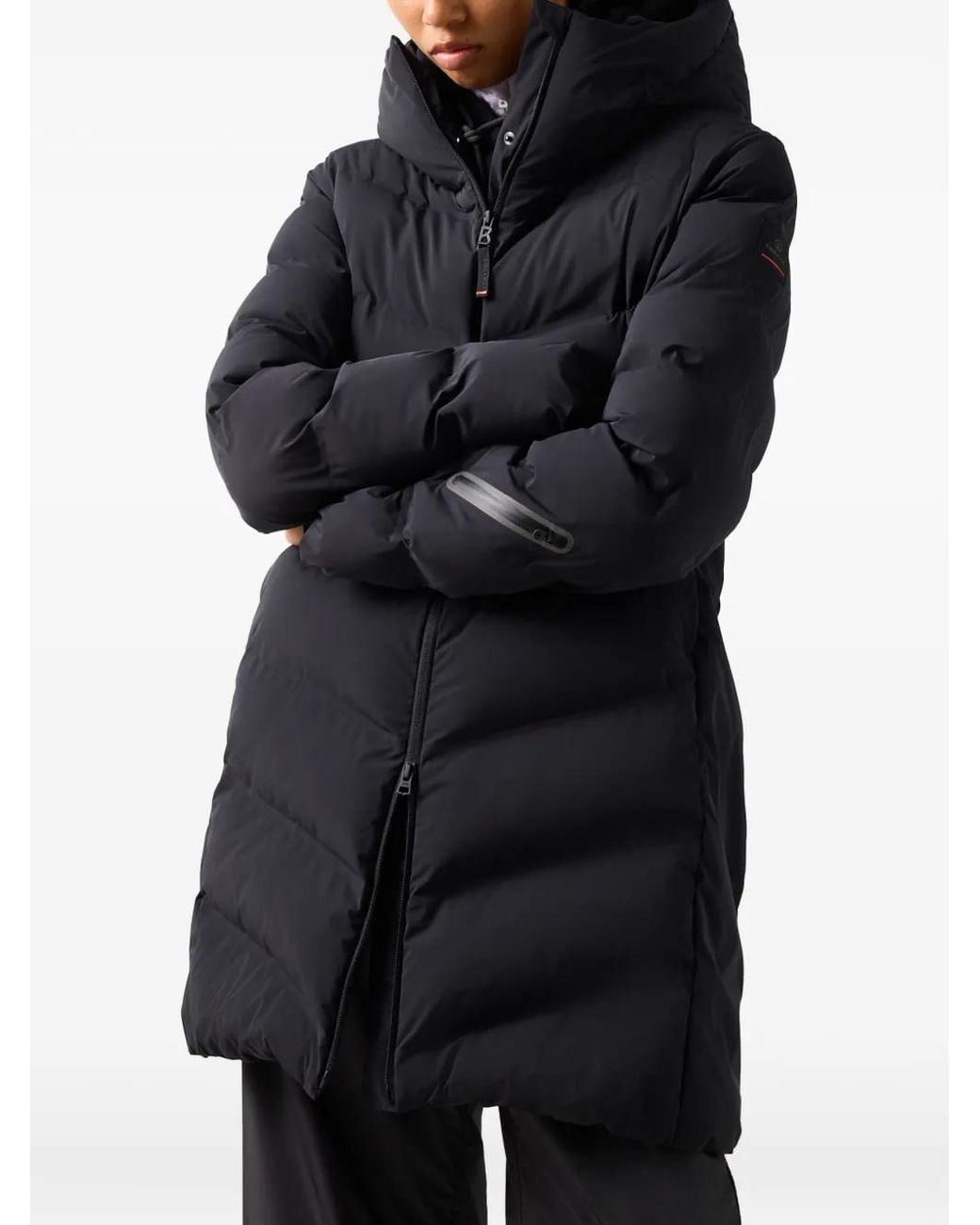 Bogner Fire + Ice Black Tec-Aen Quilted Coat