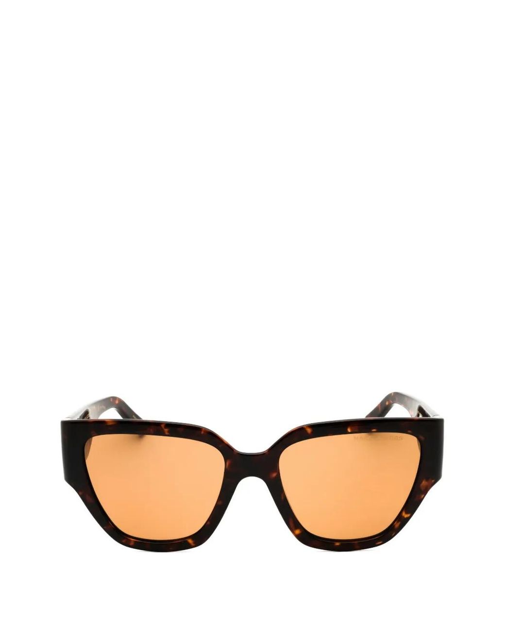 Marc Jacobs Black Tortoiseshell-Effect Cat-Eye Sunglasses