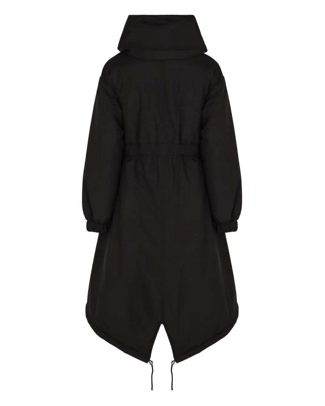 Moorer Black Eneida Belted Parka
