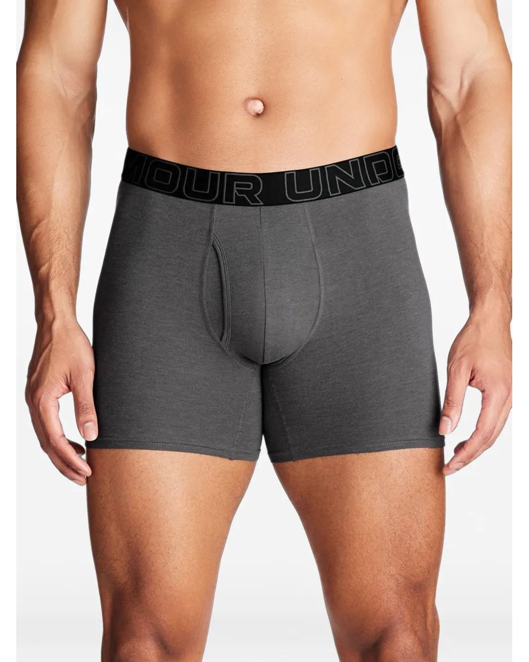 Under Armour Black Ua Performance Boxer Set for men