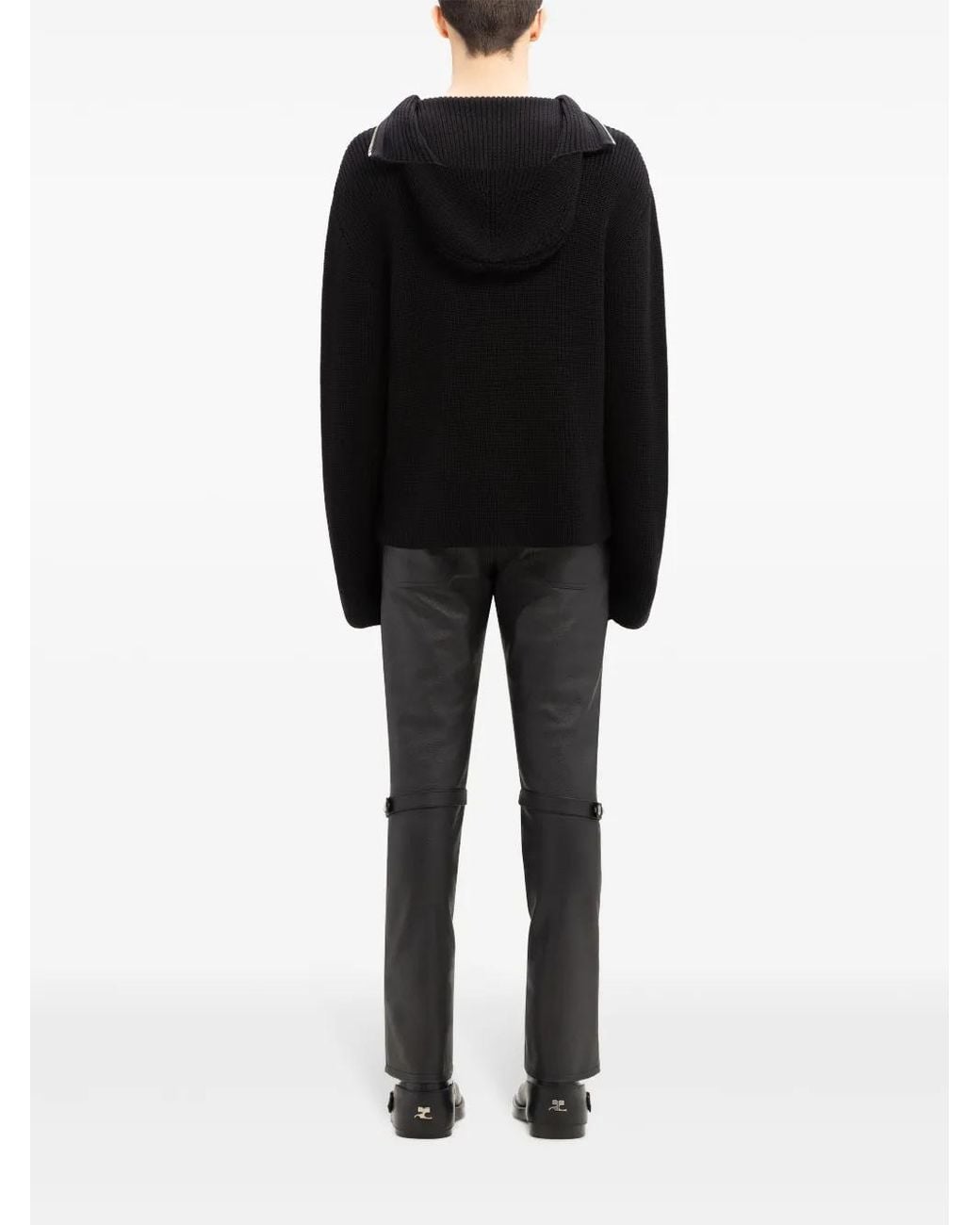 Courreges Black Sweaters for men