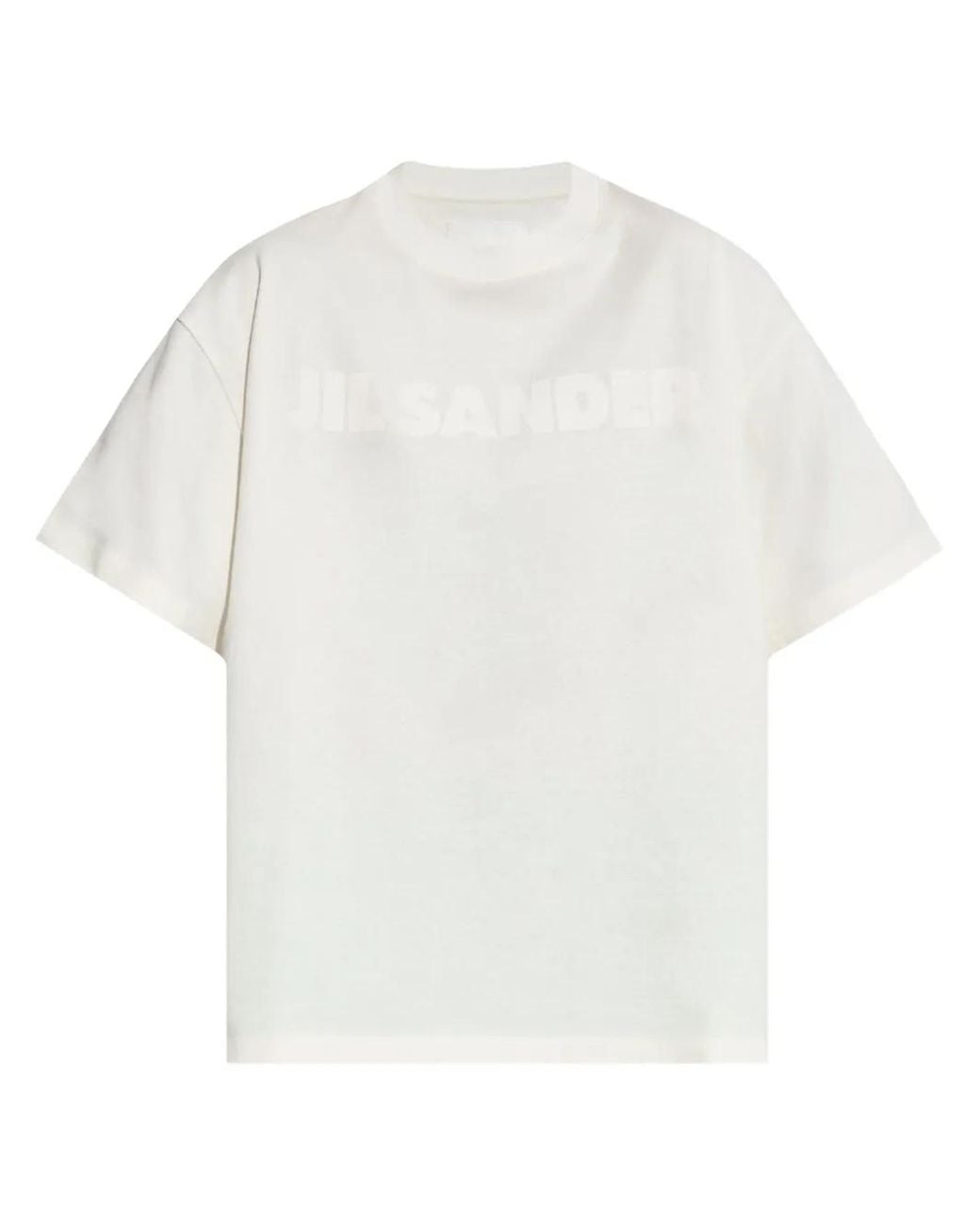 Jil Sander White Oversized T-Shirt