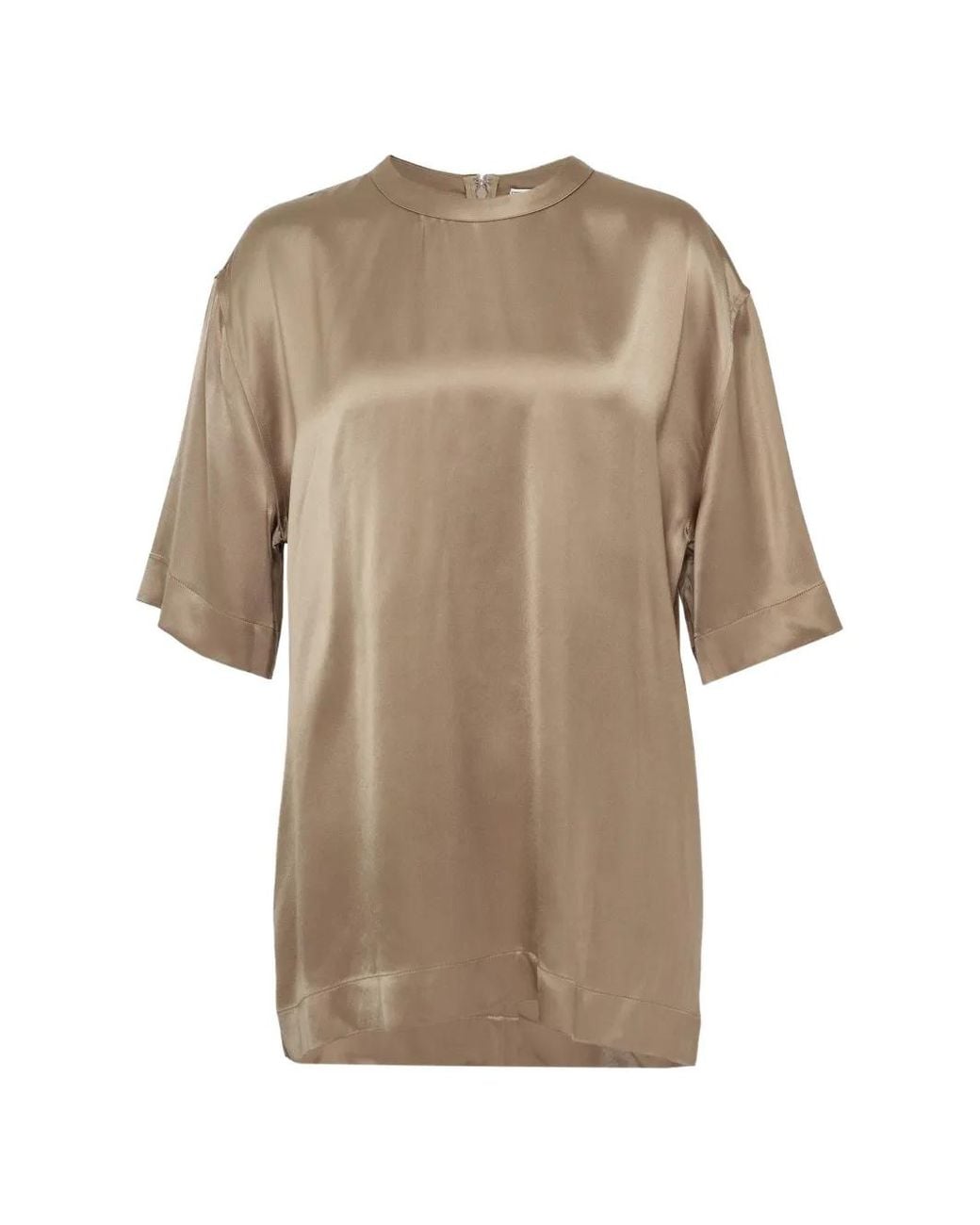 Totême Natural Satin T-Shirt