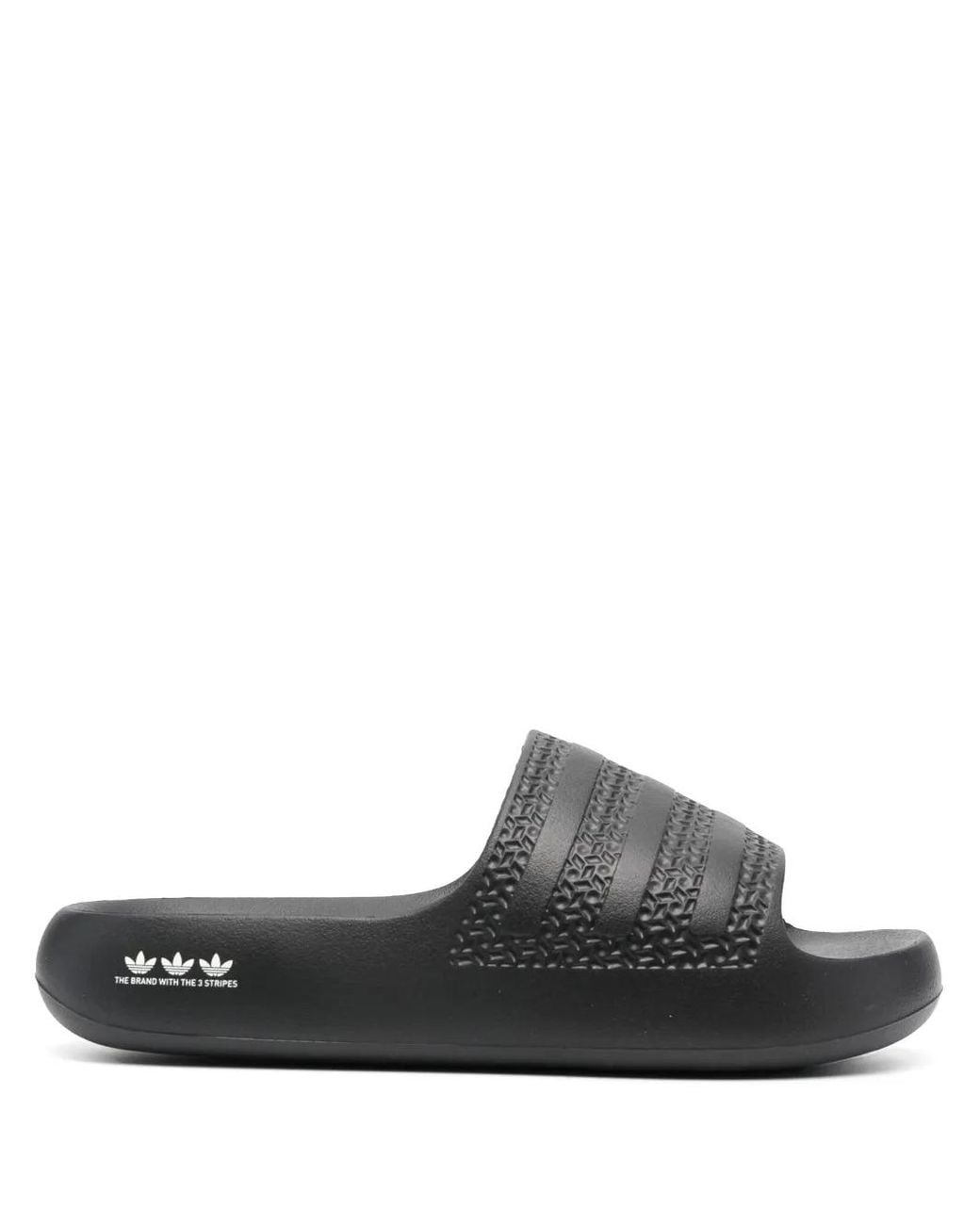 Adidas Black Adilette Ayoon Slides