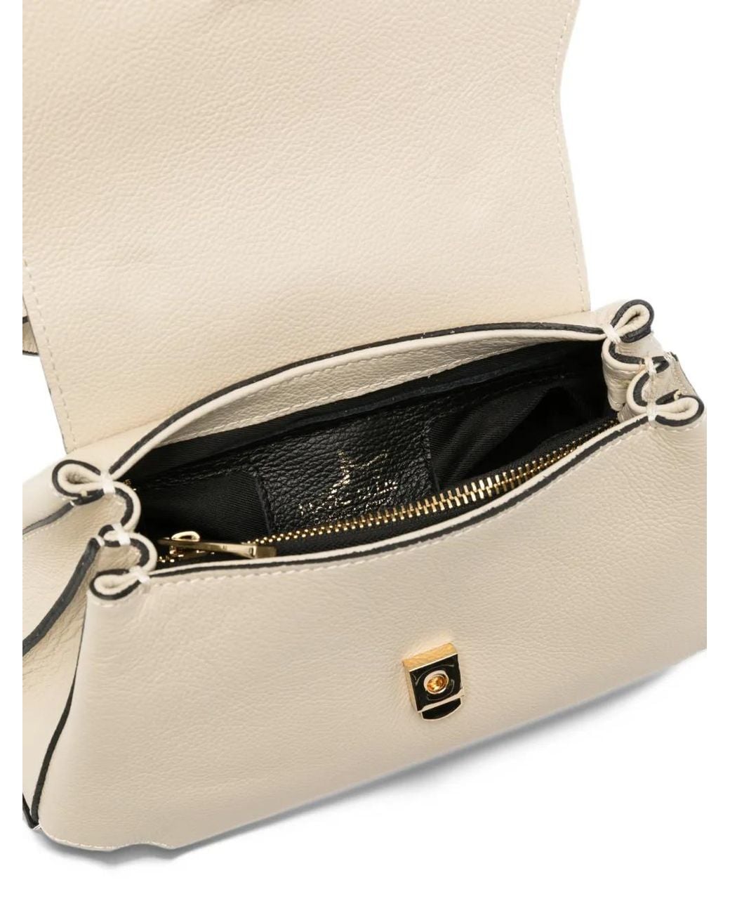 Marc Ellis Natural Spency Grainy-Leather Tote Bag