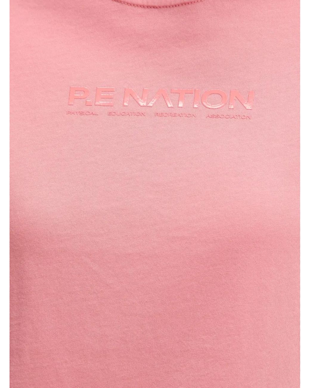 P.E Nation Pink Rewind T-Shirt