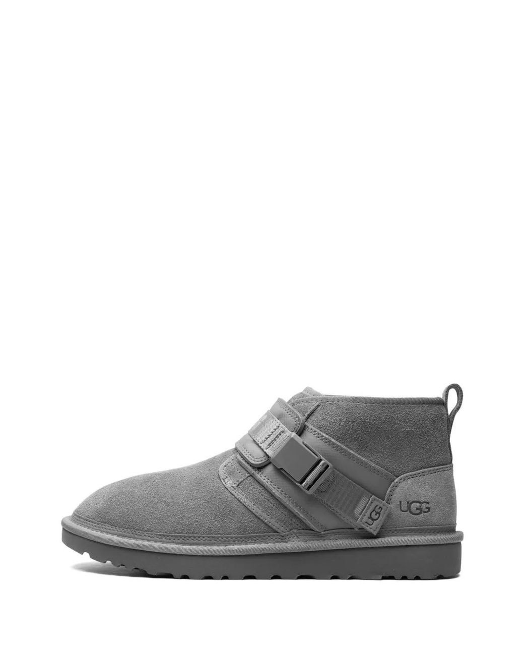 Ugg Gray Neumel Quickclick Chukka Suede Boots for men