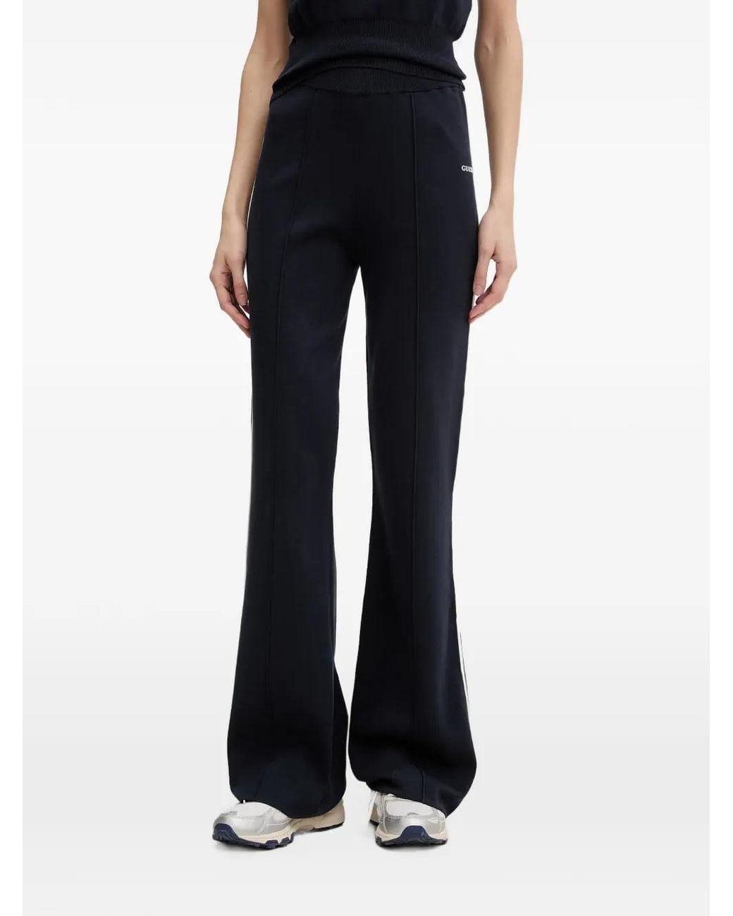Guess Black Flared Sweatpants