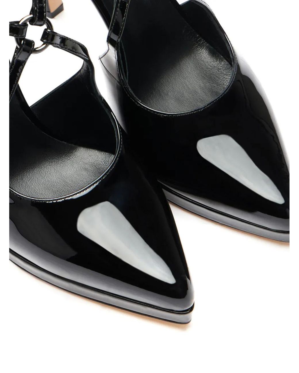 Casadei Black 100Mm Milonga Pumps