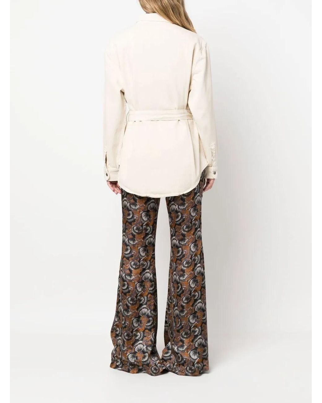 Ksubi Natural Voyager Tied-Waistband Coat