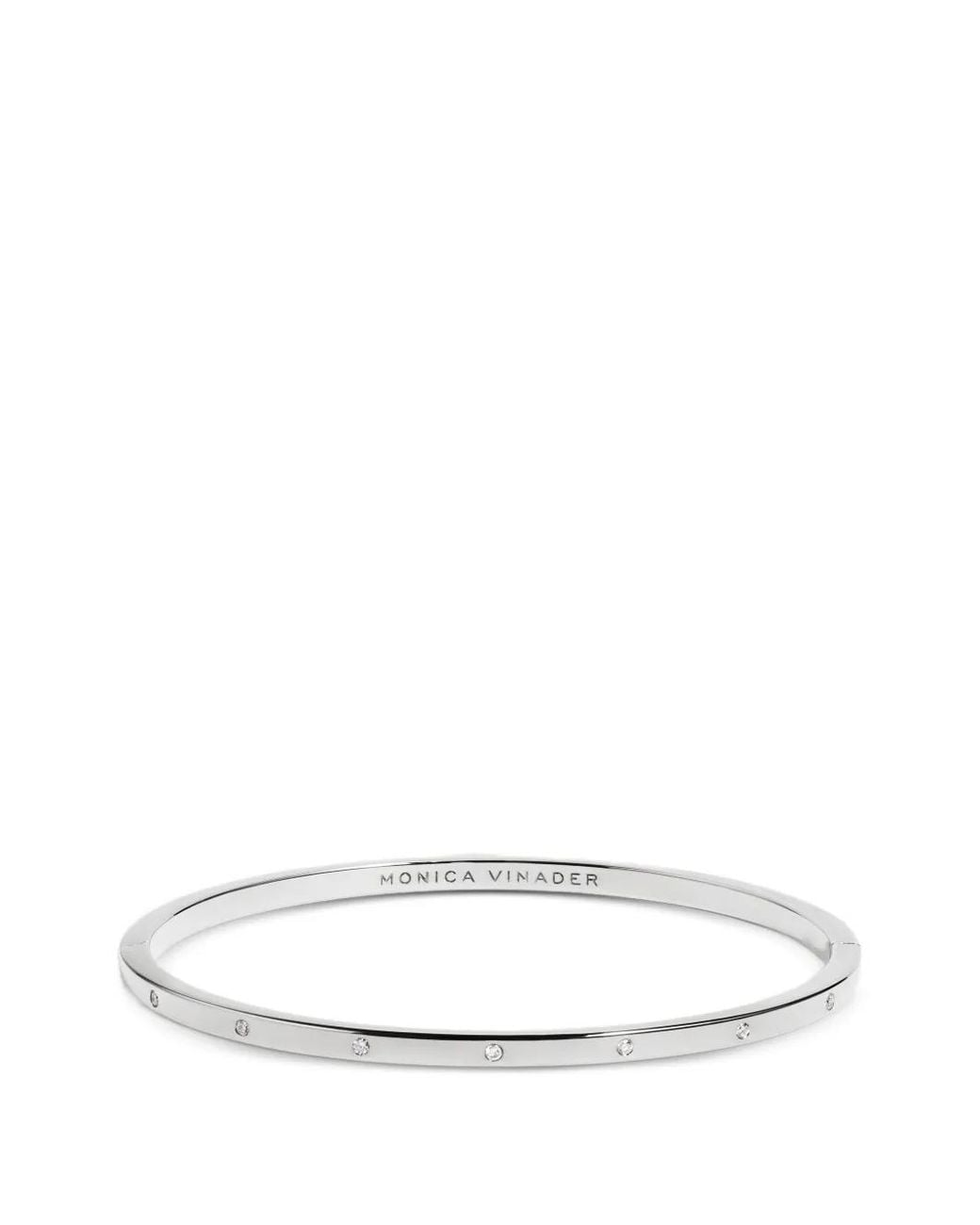 Monica Vinader Natural Essential Diamond Bracelet