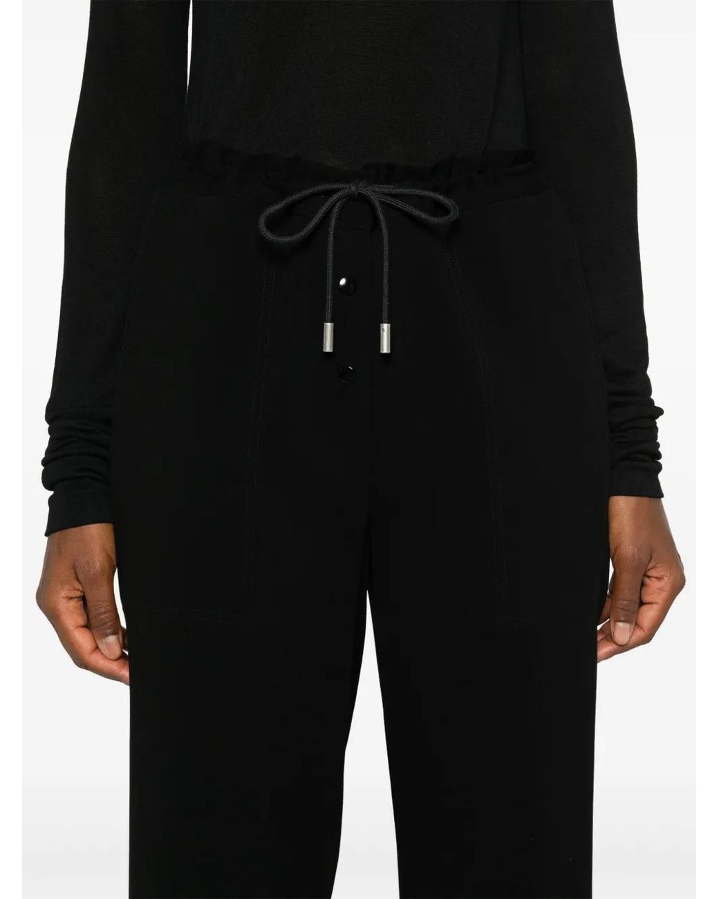 The Row Bonette Broek in het Black